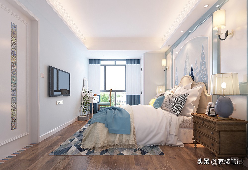 100平精致三居室,设计巧妙的100平一居室