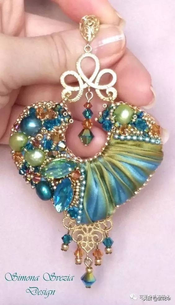 绸带编织花样大全,散珠子手工串珠教程