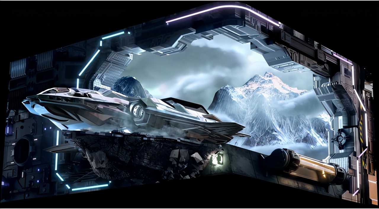 大唐不夜城超大裸眼3d屏幕,大唐不夜城元气森林大屏