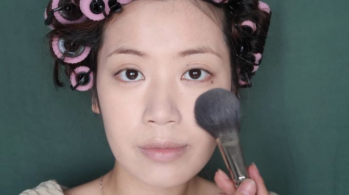 民国复古妆容化妆教程,复古民国妆容教程