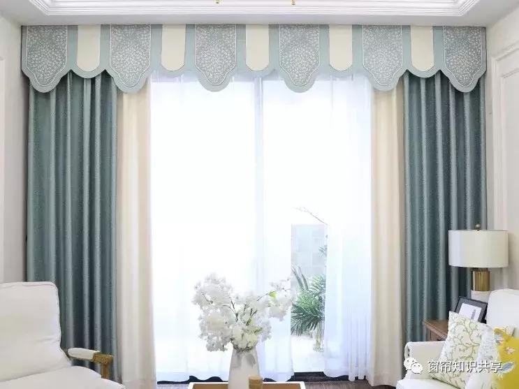 新中式25公分的帘头造型,新中式帘头尺寸