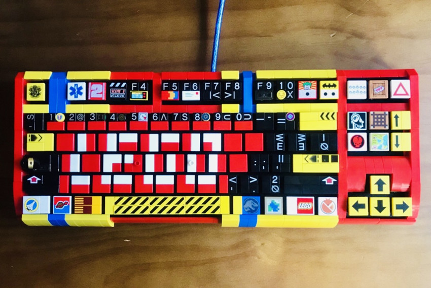 乐高机械键盘手工,乐高键盘值得买
