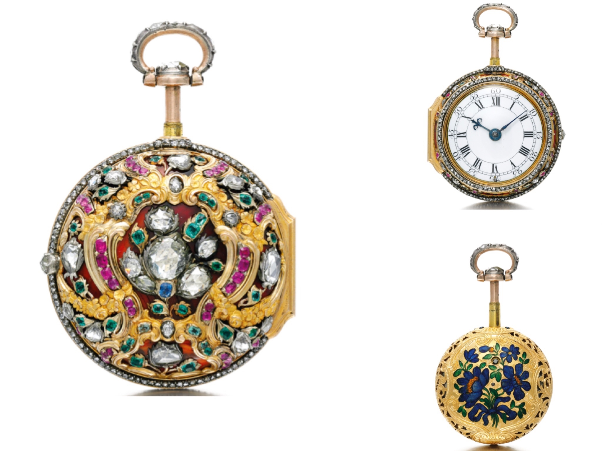 八大件怀表欣赏,值得收藏的老怀表