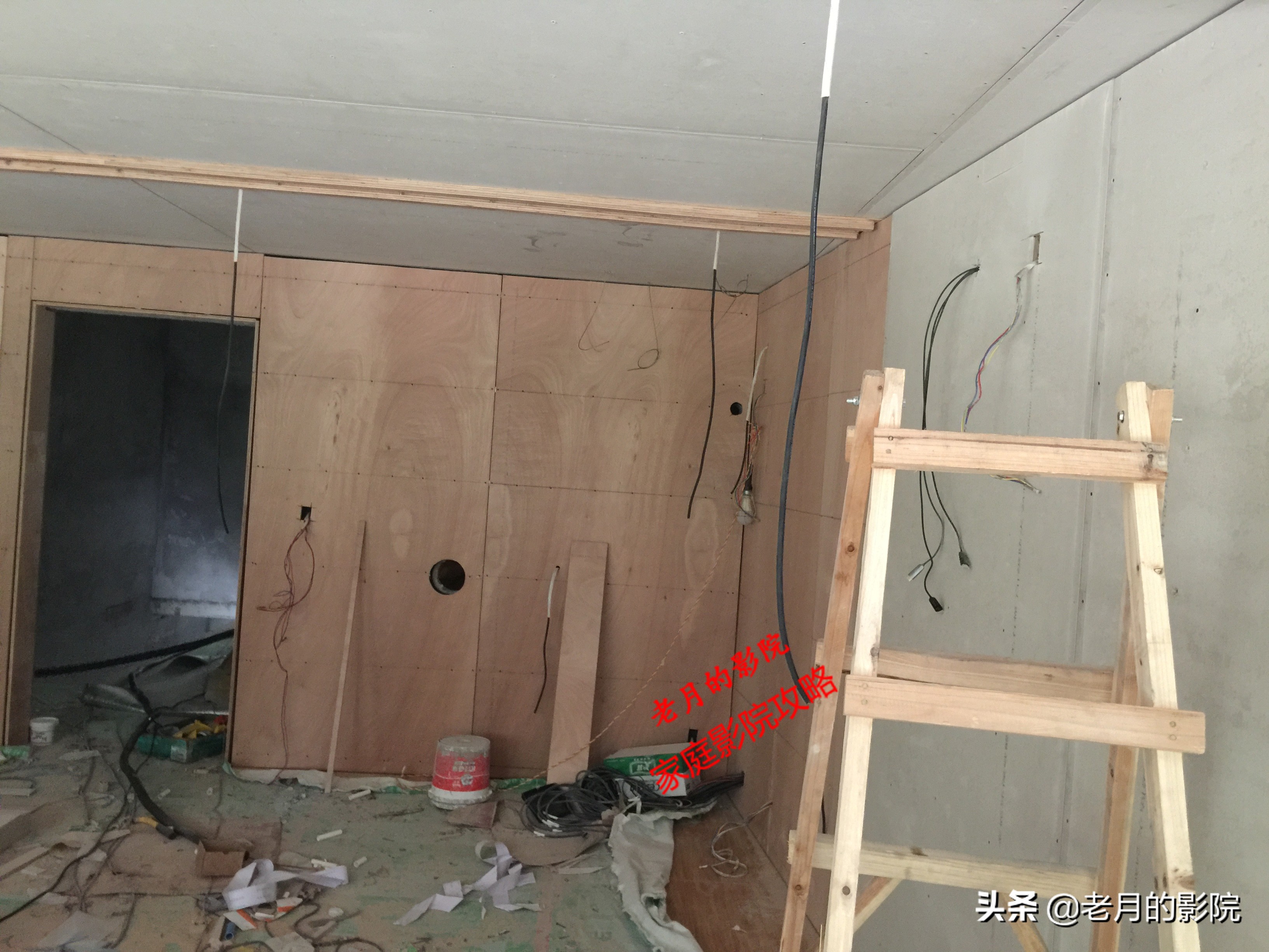 事业成功的奖励——家庭影院!朋友的影院组成记