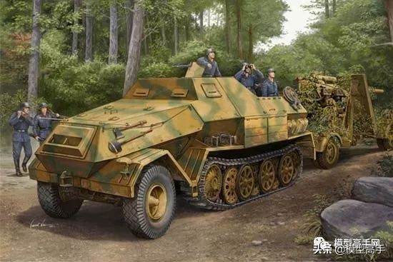 小号手1:35模型制作,小号手模型比例参照图