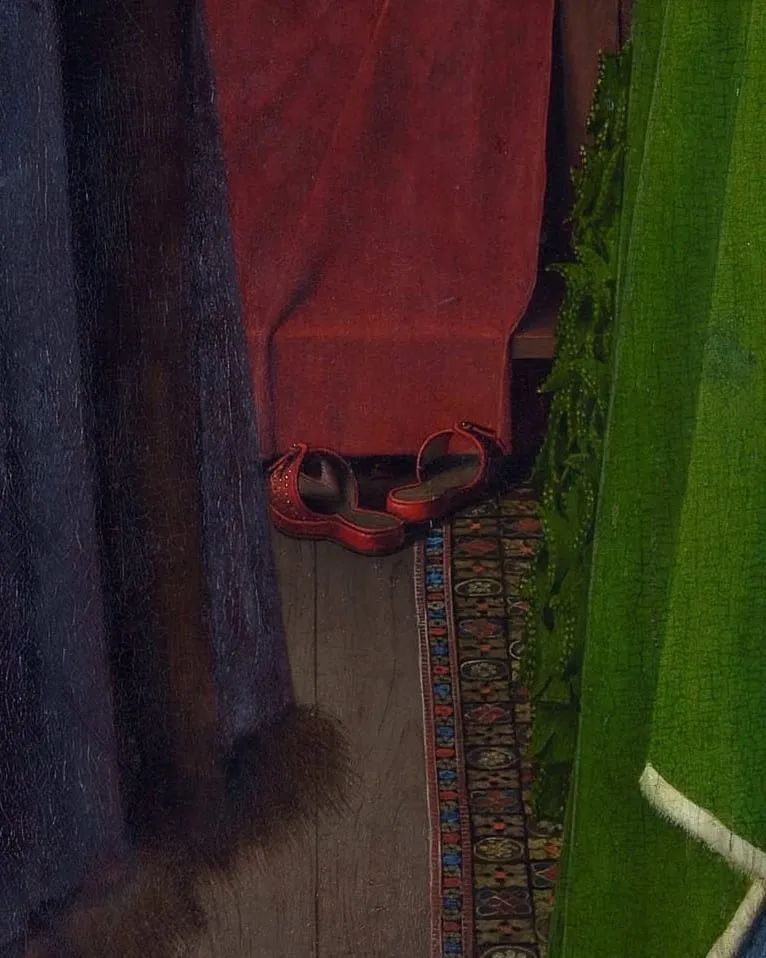 阿诺菲尼的婚礼隐藏的秘密,阿诺菲尼夫妇的婚礼鉴赏