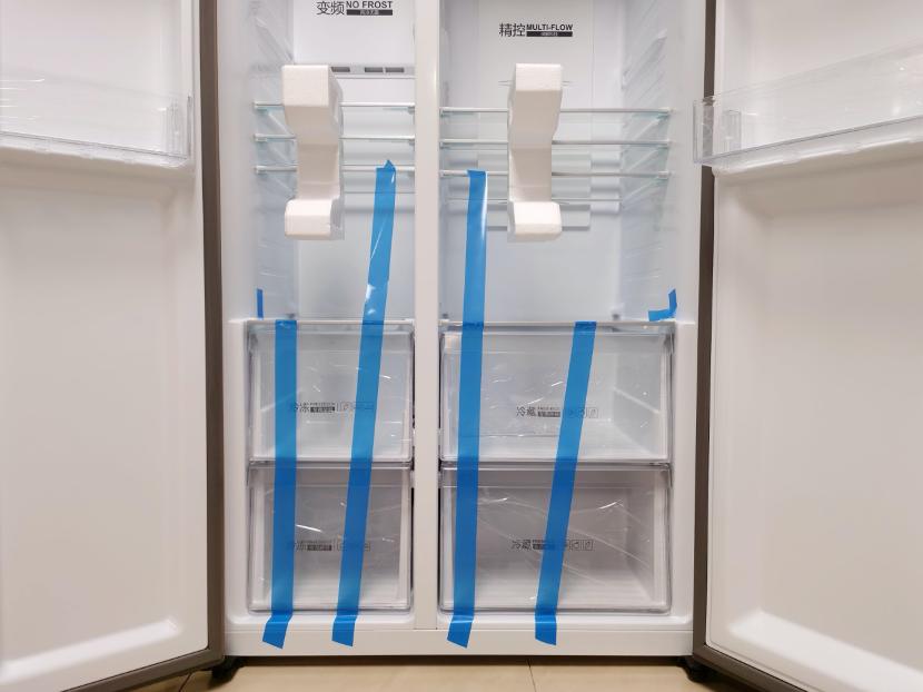 海尔冰箱473升净味,海尔595升变频风冷无霜冰箱