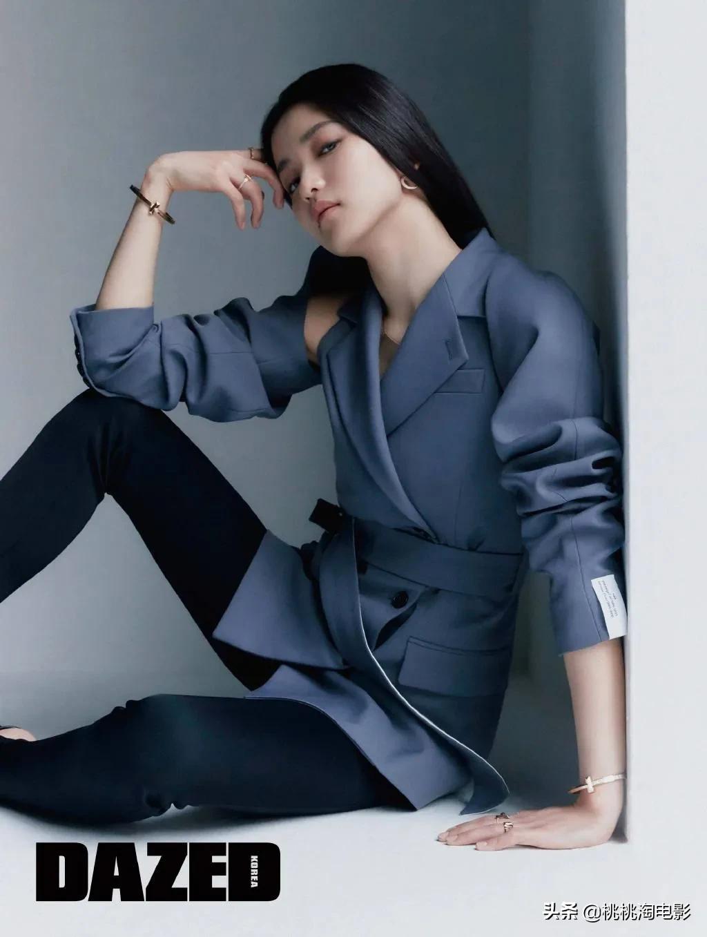 金泰梨时尚写真,金泰梨酷飒