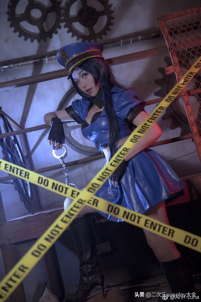 lol手游皮城女警凯特琳出装天赋,英雄联盟皮城女警凯特琳cosplay