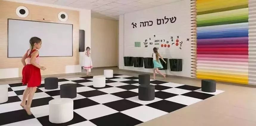 运动主题教室设计,校园运动场设计效果图