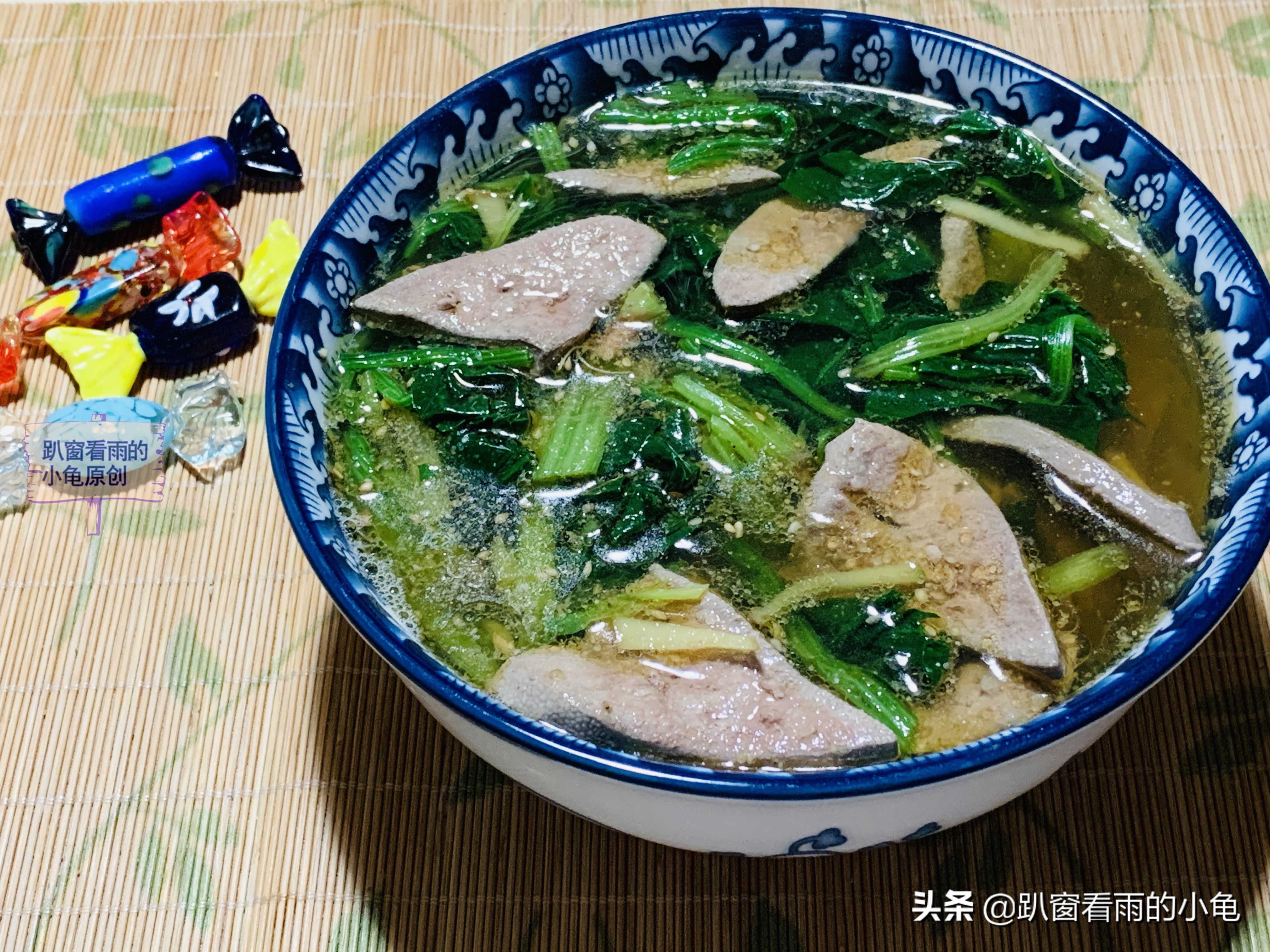 食疗菠菜猪肝养生汤的正确做法,菠菜猪肝汤的做法补气血