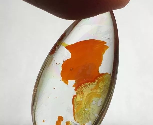 品质好的黄胶花水晶,顶级黄胶花水晶