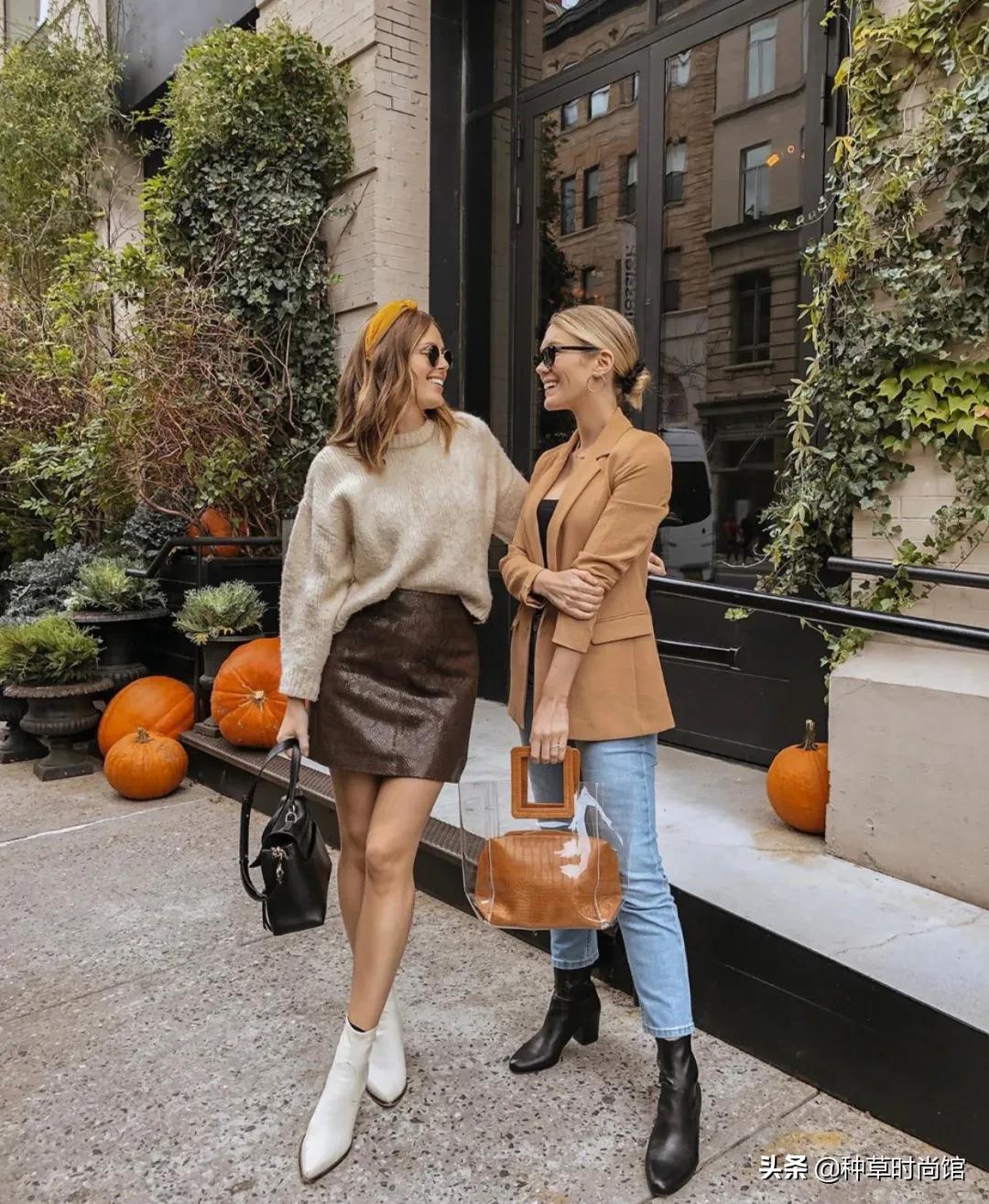 今秋必穿连衣裙,金秋时尚裙子