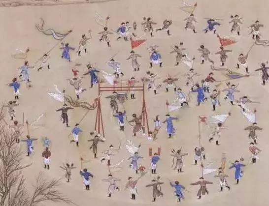 古画中的体育运动,古画中的运动