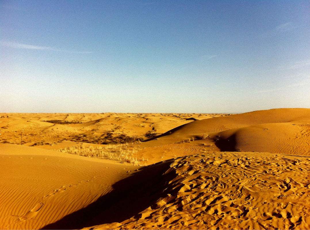 世界未解之谜沙漠中的雕像,专家在沙漠发现雕像