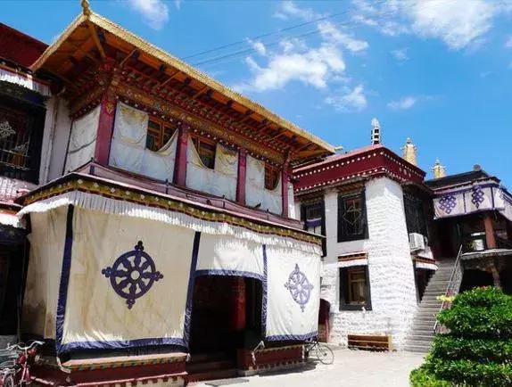 拉萨八廓街地图,八廓街和转经道