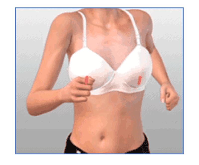 女生跳绳胸怎么固定,女生奔跑的正确姿势