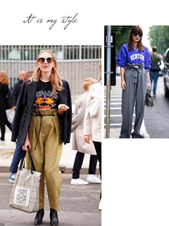 阔腿裤穿出时尚感,阔腿裤要怎么穿才又显瘦又好看