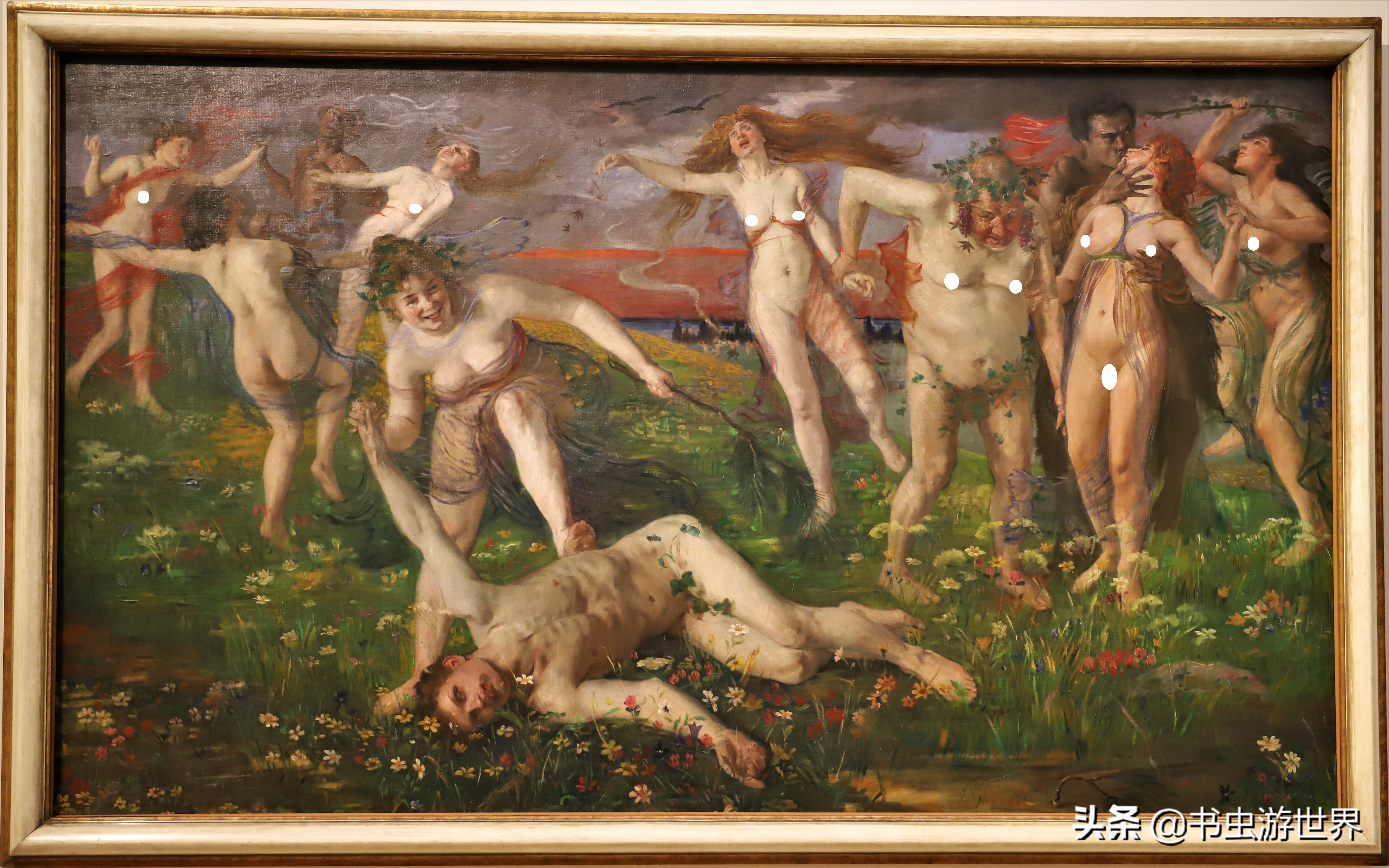 沃邦别墅中的趣味人体艺术展