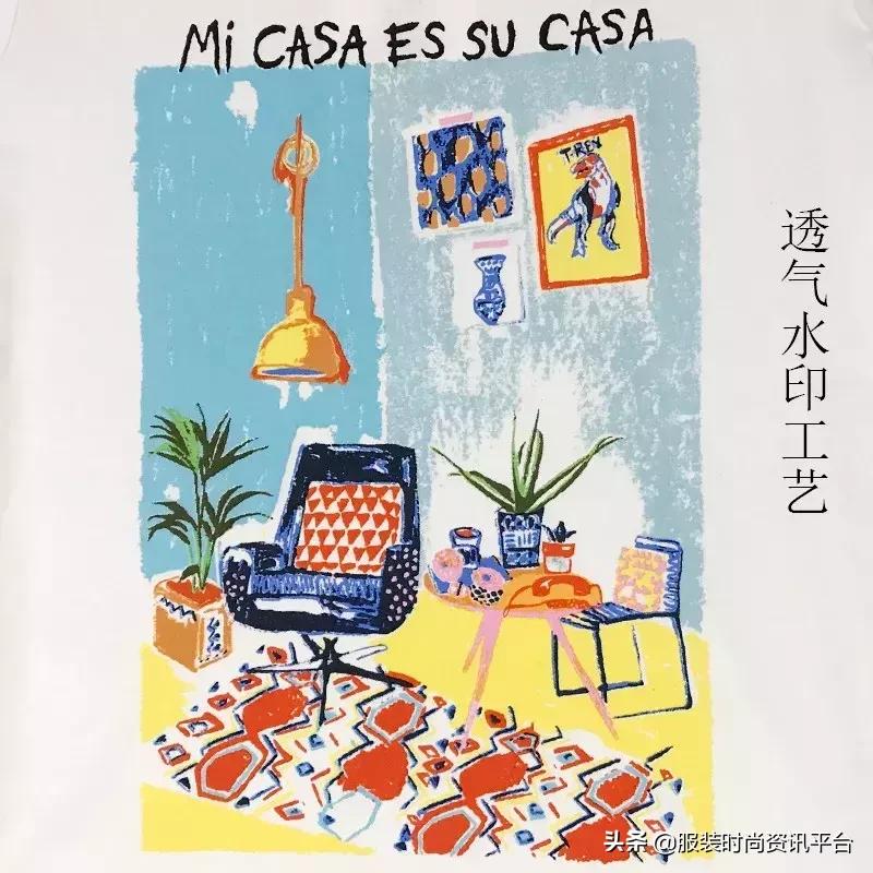 服装专业干货,服装印花方法