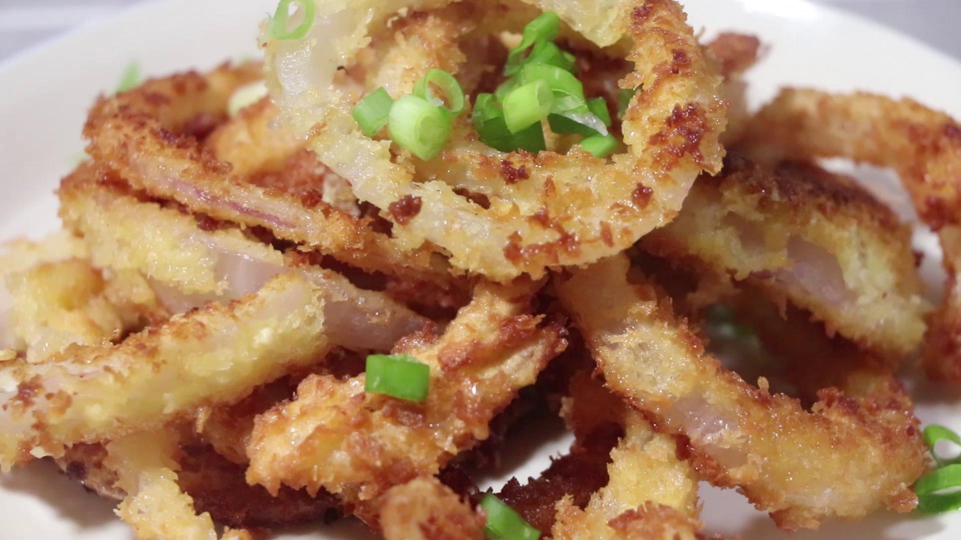 1个鸡蛋怎么做好吃,面粉做洋葱圈