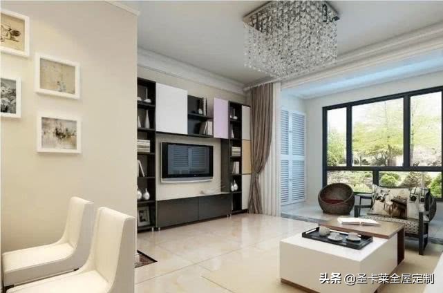 2023年法式电视柜最新款,2022年最流行的轻奢电视柜