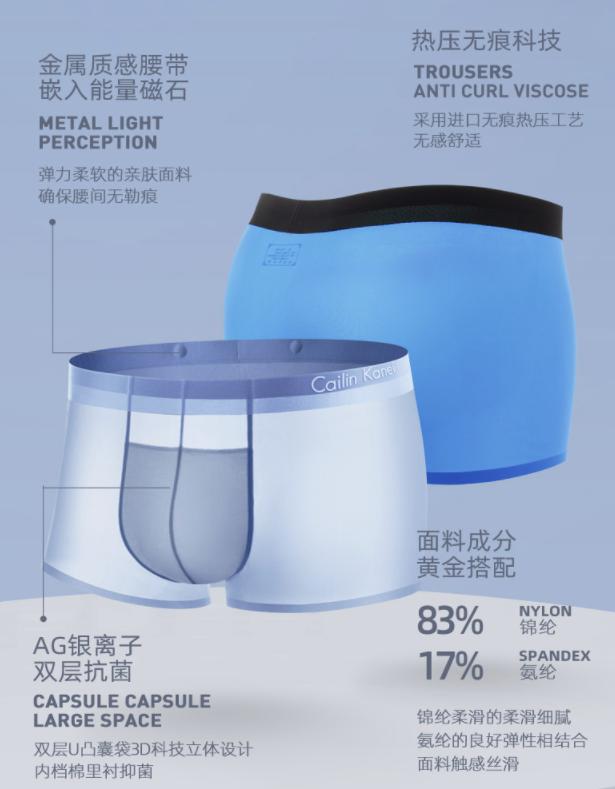 中国男性*裤内**市场到底有多大