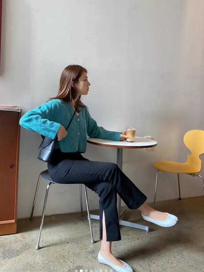 27套舒适又时髦的换季穿搭,韩国博主穿搭高级秋冬搭配
