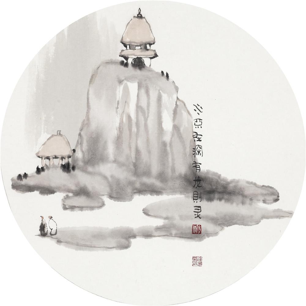 任光荣山水画精品欣赏,成都画家任光荣