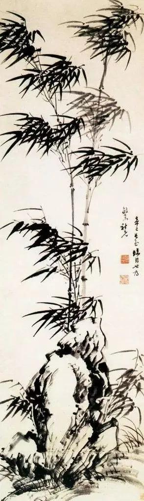 除了吃竹笋，竹筒饭，中国绘画大师们笔下的墨竹也十分有味道