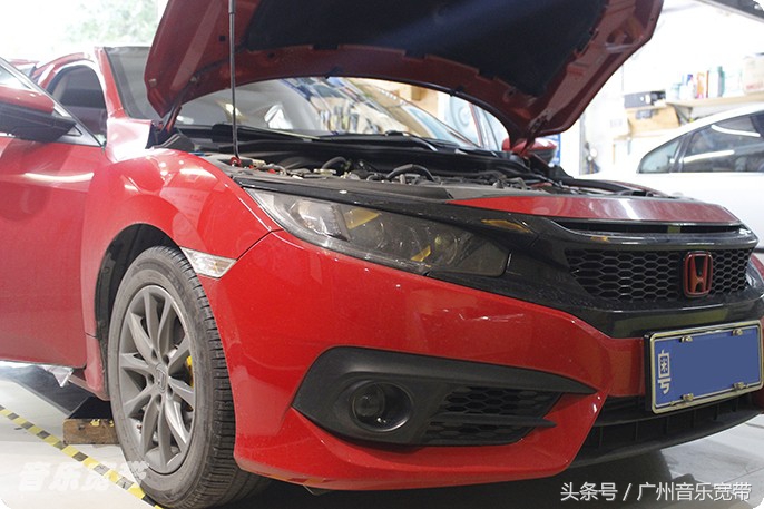 汽车音响隔音改装思域,音响改装思域