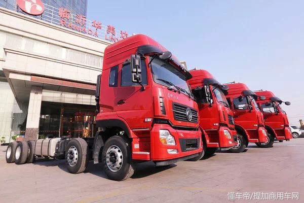 东风天龙前四后八最大马力是多少,东风天龙前四后六新款载货多少吨