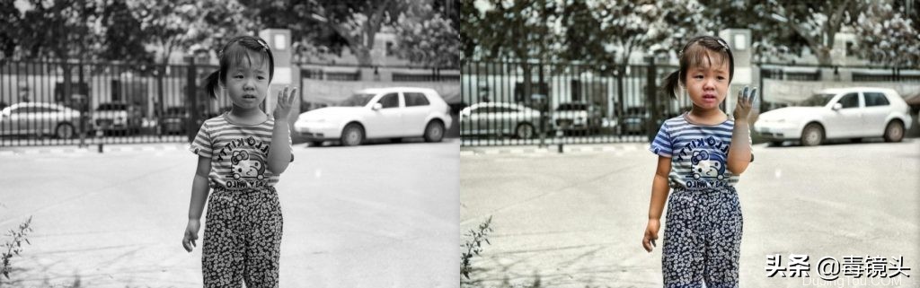 把黑白底片转成彩色照片的方法,底片黑白照片如何修成彩色照片