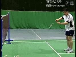 李在福羽网前扑球,李在福羽毛球教学视频