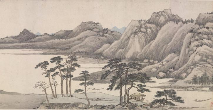 题富春山居图,丹青旅者黄公望富春山居图