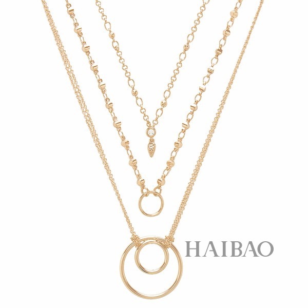 项链叠搭五大要点,项链叠搭