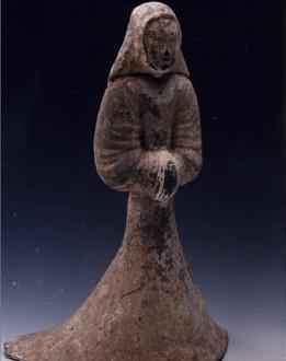 陕西西汉包头巾女俑,陕西西汉包头巾女俑服装复原