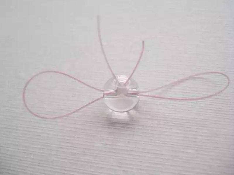 diy串珠手工手链编绳教程,手工编绳可穿珠半成品项链