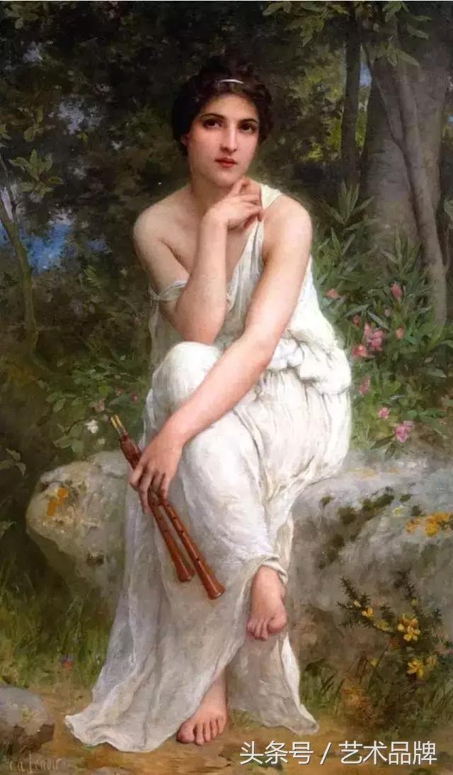 油画中的女人如此动人,西方油画中的女神优雅迷人