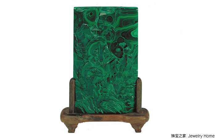 大力神杯孔雀石,大力神杯上的孔雀石