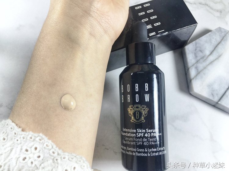 bobbibrown密集奢彩精华粉底,bobbibrown清透持妆粉底液测评