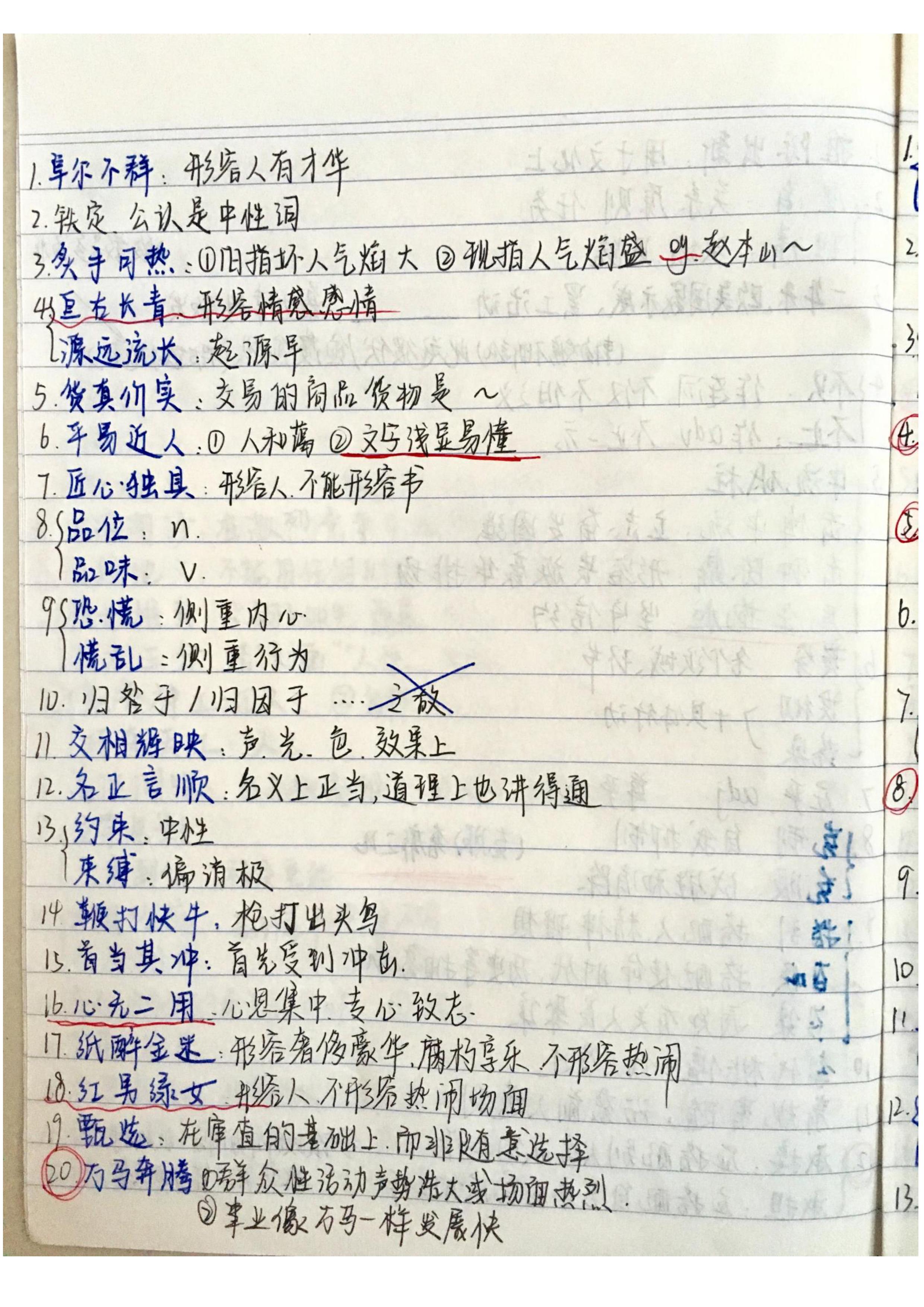 公务员考试必考100个成语,公务员必考100个易错成语