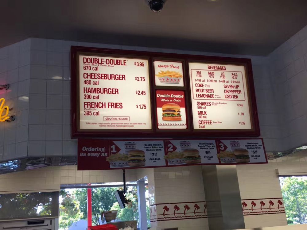 猎店：在加州吃In-N-Out汉堡