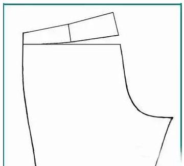 讲解裁剪裤子,一步一步画裤子裁剪图