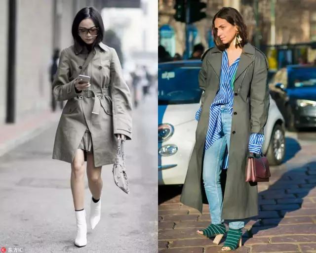 风衣不用多就只买这样一件经典的就可以穿的潮流又时髦了