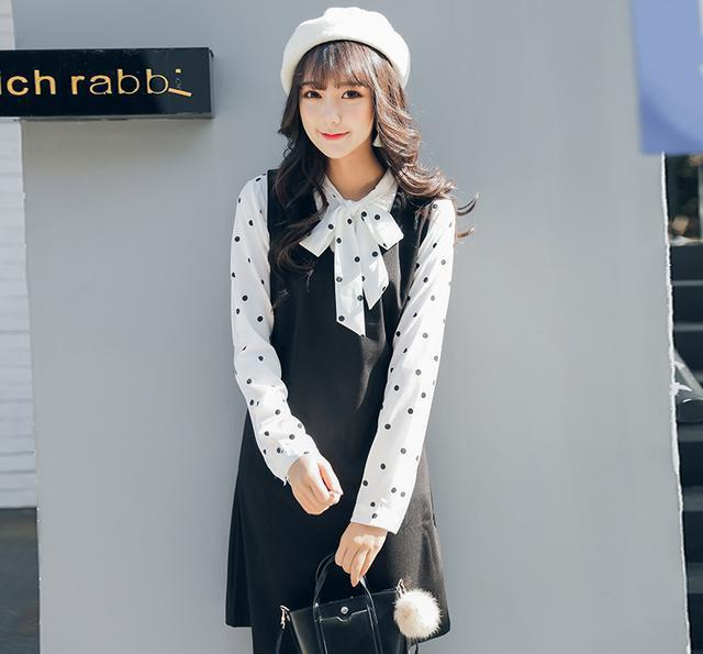 通勤优雅早春连衣裙搭配什么外套,穿衣搭配女气质连衣裙春夏两件