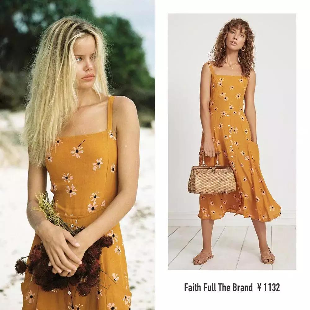 碎花裙、草编包|50件仙气度假单品！