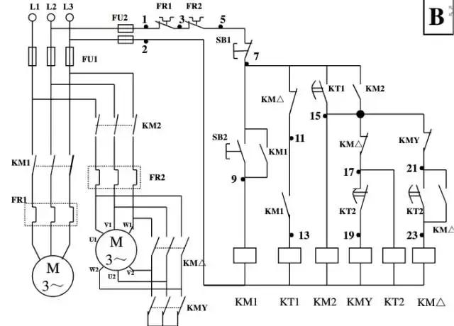 电工接线图符号大全,电工常用电气元器件图形符号