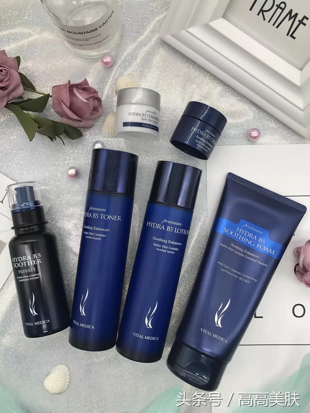 韩国ahc蓝色套盒,韩国ahc哪个套装好用