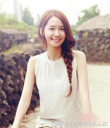 俏皮减龄中长发发型扎法,扎发发型简单又好看中长